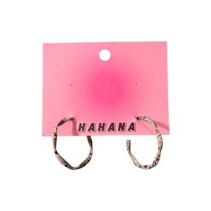 HAHANA JEWELRY Hoop Earrings